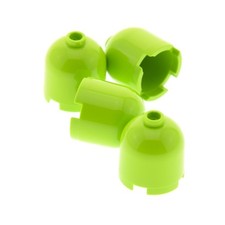4x Lego Kuppel rund Stein