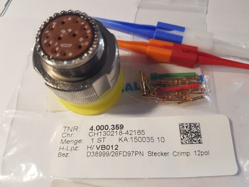 D38999 26fd97pn stecker - d38999/26fd97pn,