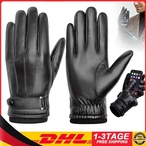 Herren lederhandschuhe warm - lederhandschuhe,