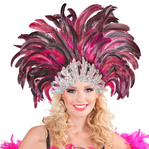Samba kopfschmuck silber - samba-kopfschmuck,