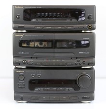 Technics Stereo Mini-System CH550 - Verstärker, Tuner Soundprozessor, Tapedeck