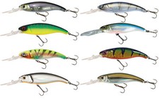 Fox Rage Slick Stick 90mm DR UV - Wobbler, Kunstköder, Hardbait für Zander & Co