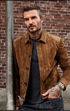 David Beckham Herren Braun