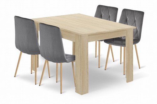 Esstisch 120x80 eiche - esstisch,