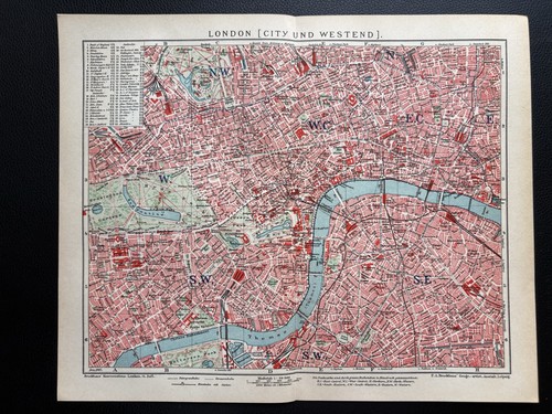 Antike landkarte london - antike,