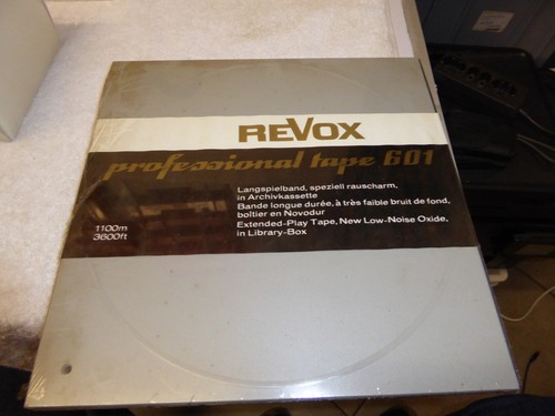 1revox tonband 601 - tonband,