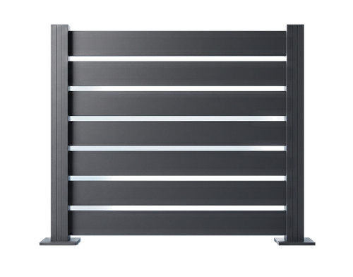 Aluminium zaun sichtschutz - zaun,