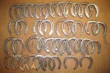 41 Stück echte getragene Hufeisen,  zum basteln und schweißen