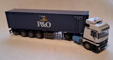 AWM 1:87 Nr. 70175 Mercedes Actros 40' Container Sattelzug "Pöhland - P & O"