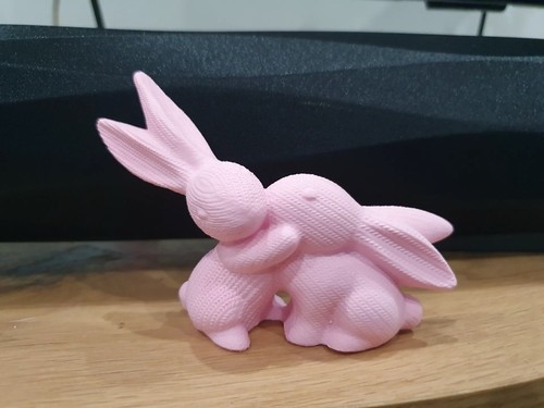 Osterhase strickoptik - osterhase,