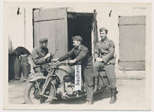 Foto Wehrmacht Motorrad Krad   2.WK (8527a)