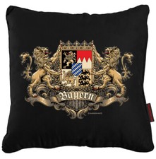 Kissenbezug Kissen ohne Füllung Motiv Ritter Wappen Bayern Bavaria 40 x 40 cm