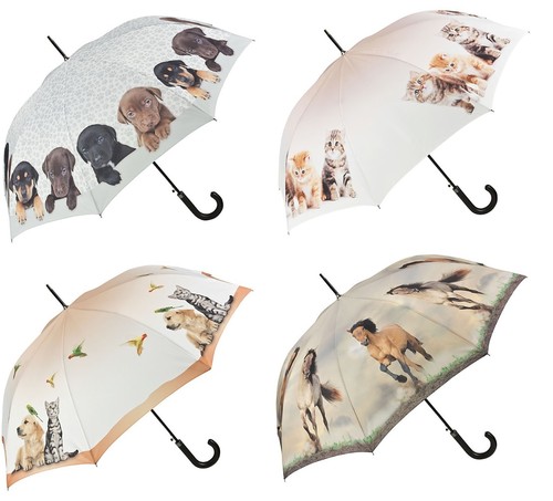 Stockschirm hunde katzen - stockschirm,