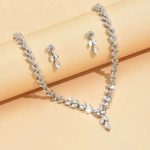 Schmuckset zirkonia - schmuckset, a+