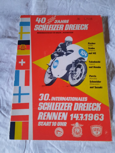 Ddr programmheft schleizer - ddr,