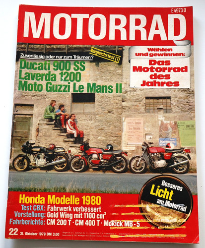 Das motorrad 1979 ducati - motorrad,