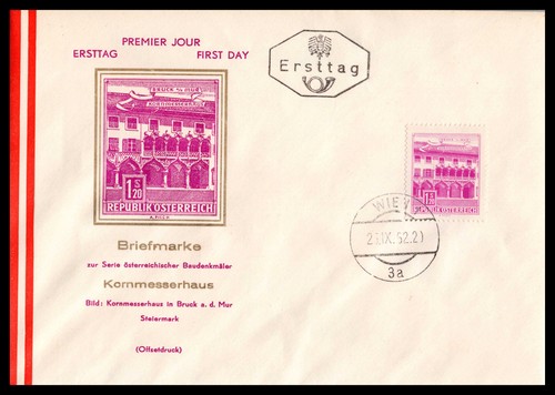 österreich fdc kornmesserhaus - Österreich,