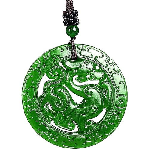 Jade anhänger drache - jade,