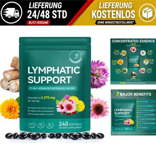 Lymphdrainage kapseln 240 - lymphdrainage,