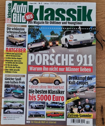 Autobild klassik magazin - autobild,