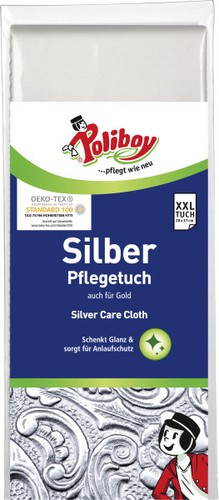 Poliboy silber pflegetuch - silber, x
