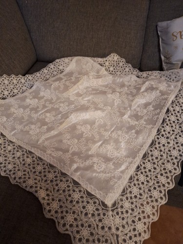 Tischdecke 80x80 weiß - 80x80,,