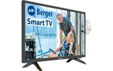 Berger Smart TV Fernseher mit DVD-Player 22 Zoll Wohnmobil Camping B-Ware
