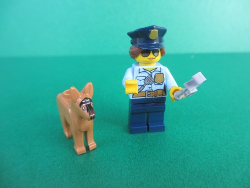 Lego city polizistin - city,