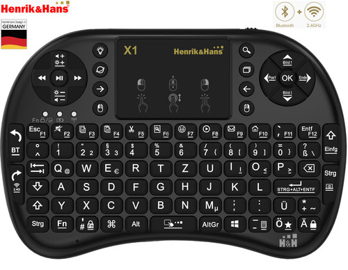 Tastatur mit touchpad - mit,
