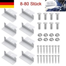 80x Solarmodul Halterung