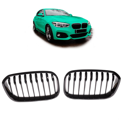 Kühlergrill set schwarz - kÜhlergrill, glanz
