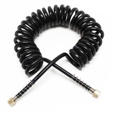 Airbrush Spiralschlauch 2x G 9,51 mm (1/8") Innengewinde 3 m Druckluftschlauch