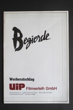 Werberatschlag : BEGIERDE