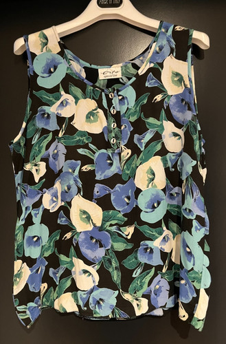 Damen bluse ärmellos schwarz - bluse,
