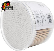 Bambus Wattestäbchen Set für