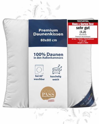 Daunenkissen 80x80 40x80 45x70