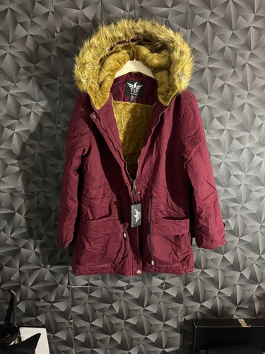 Damen winterjacke weinrot - damen,