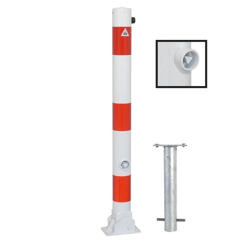 Absperrpfosten klappbar mm - absperrpfosten,