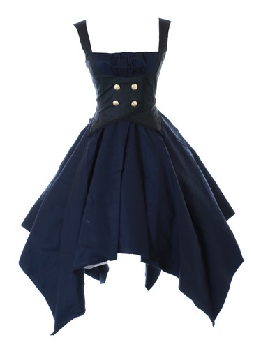 697 blau gothic - blau,