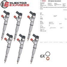 6x 0445110131 Einspritzdüse