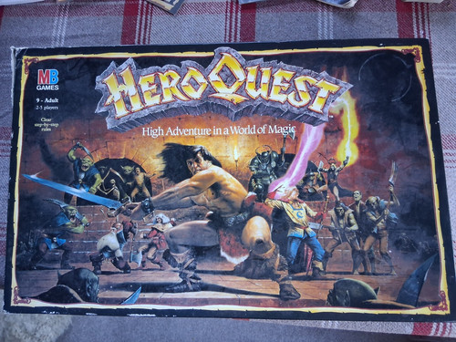 Vintage 1989 heroquest - vintage,