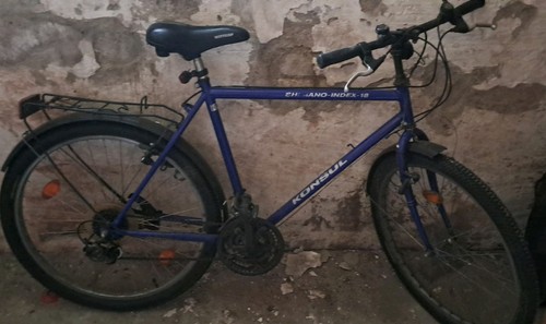 Herrenfahrrad zoll blau - herrenfahrrad, 26