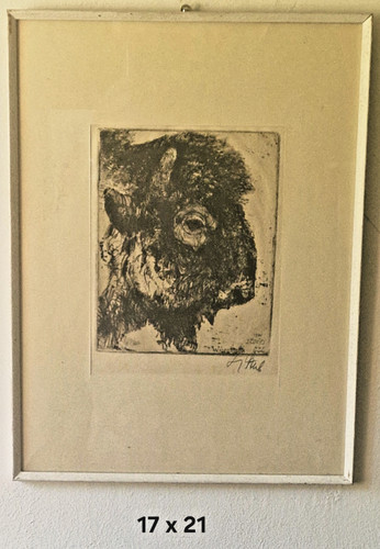 Original radierung josef steib - josef,