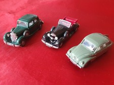 3 Modellautos Wiking - Mercedes 260 D, Mercedes 540 K Cabriolet, Tatra 87 - 1:87