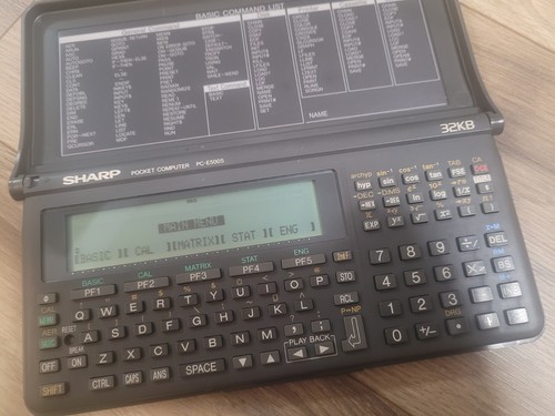 Sharp pocket computer 500s - sharp,