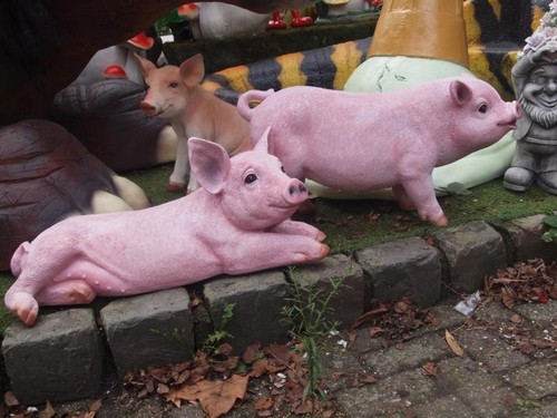 Schwein deko figur ferkel - deko,