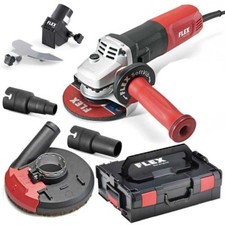 Flex Winkelschleifer LE 15-11 125 Set 1500 W zum Schleifen und Trennen 501.638 