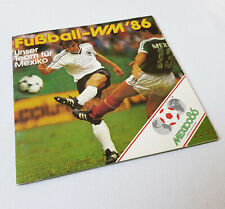 duplo+hanuta Sticker - Sammelbilderalbum - Fussball WM Mexico 1986 - komplett