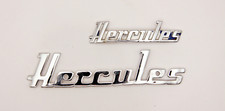 Original Hercules Schriftzug - 2x - Seitendeckel und Tank? #C2
