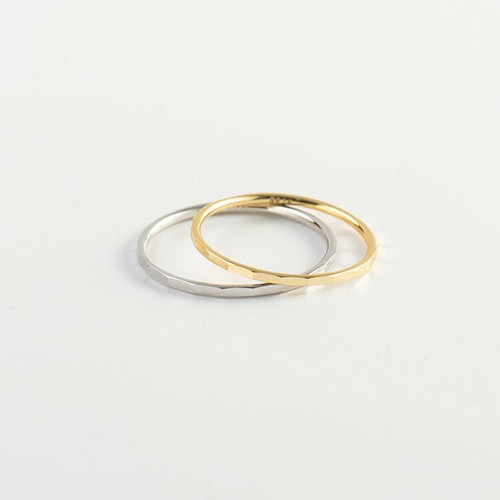 Schmaler damen ring glatte - schmaler,